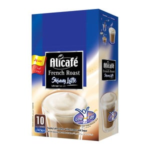 Alicafe French Roast Skinny Latte 10 x 14.5 g