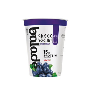 Balade Farms Low Fat Greek Yogurt Blueberry Flavour 450 g