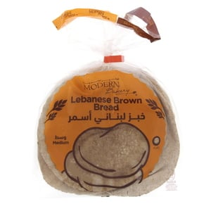 Modern Bakery Lebanese Bread Brown Medium Size 4 pcs
