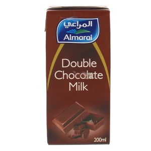 المراعي حليب دبل شوكولاتة 200 مل × 6 حبات