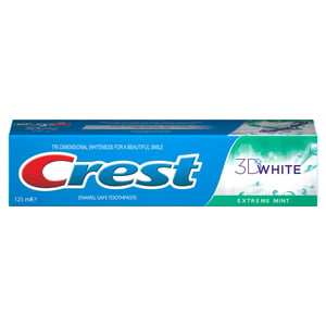 Crest 3D White Extreme Mint Toothpaste 125 ml