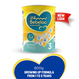 Bebelac Junior Nutri 7in1 Growing Up Formula Stage 3 From 1 to 3 Years 800 g
