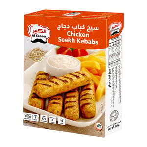 Al Kabeer Chicken Seekh Kebabs 8 pcs 320 g
