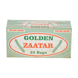 Golden Zaatar Thyme Herb 25 Teabags
