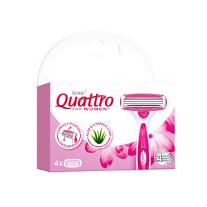 Schick Quattro Ultra Smooth For Woman 4 Cartridge