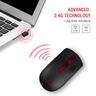 Trands Wireless Optical Mouse with Nano Receiver and Mouse Pad Combo MR127