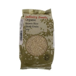 Infinity Foods Organic Short Grain Brown Rice 500 g
