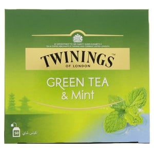 Twining's Green Tea & Mint 50 Teabags