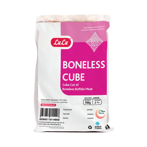 LuLu Boneless Buffalo Meat Cubes 900 g