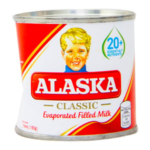 Alaska Classic Evaporated Filled Milk 154 ml