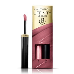 Max Factor Lipfinity Lip Colour Lipstick 2-step Long Lasting 020 Angelic 2pcs