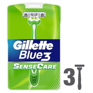 Gillette Blue3 Sensitive Care Men’s Disposable Razors 3 pcs
