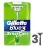 Gillette Blue3 Sensitive Care Men’s Disposable Razors 3 pcs