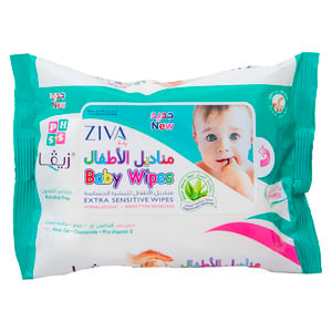 Ziva Baby Wipes Extra Sensitive 25pcs