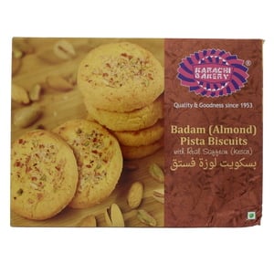 Karachi Bakery Almond Pista Biscuits 400 g