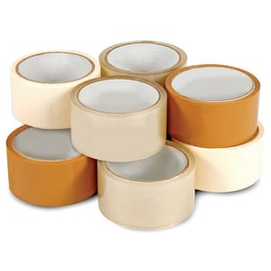 Packing Tape Clear 4 Piece+ Brown 4Piece+Masking Tape 2Piece