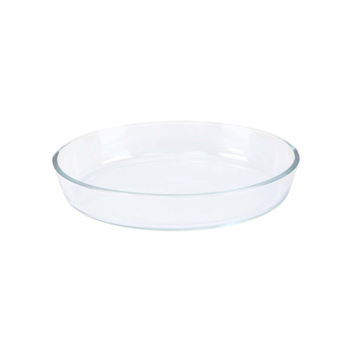 Chefline HSAP16L Borosilicate Glass Oval Baking Dish, 1.6 Litre, Transparent