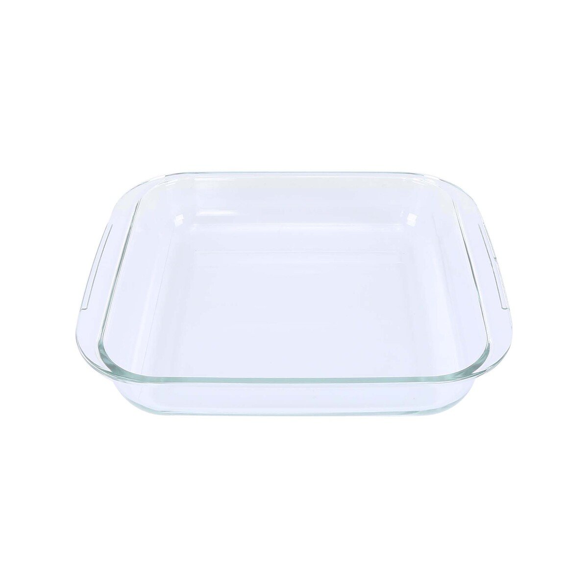 Chefline HSAP25L Borosilicate Glass Square Baking Dish, 1.8 Litre, Transparent