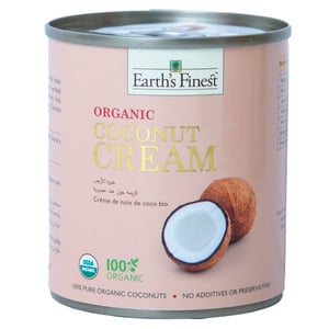 Earth's Finest Organic Coconut Cream 200 ml