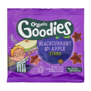 Organix Goodies Blackcurrant and Apple Stars 12 g