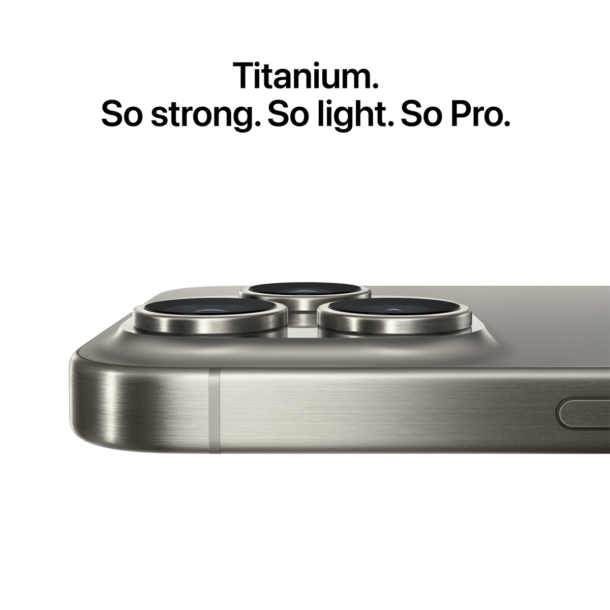 Apple iPhone15 Pro Max, 256 GB Storage, White Titanium