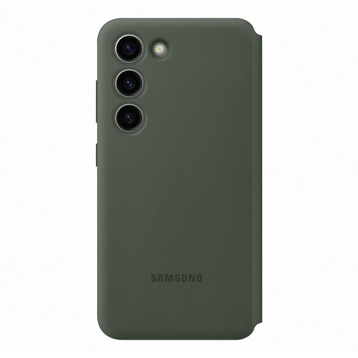 Samsung S23+ Smart View Wallet Case, Green, EF-ZS916CGEGWW