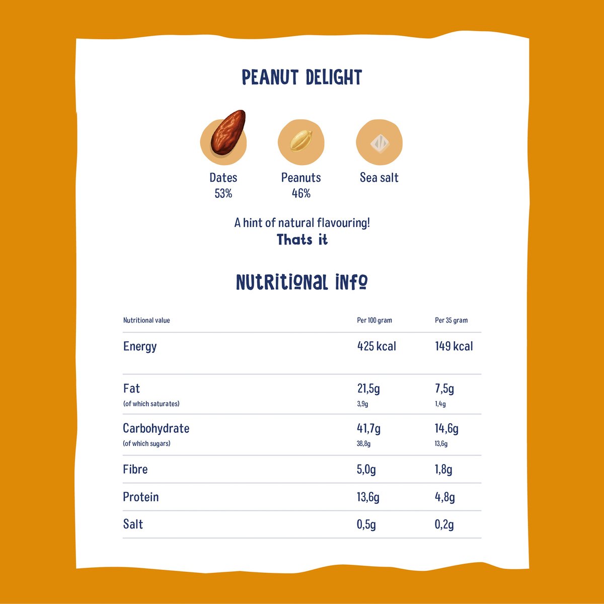 Nakd Peanut Delight Bar 35 g