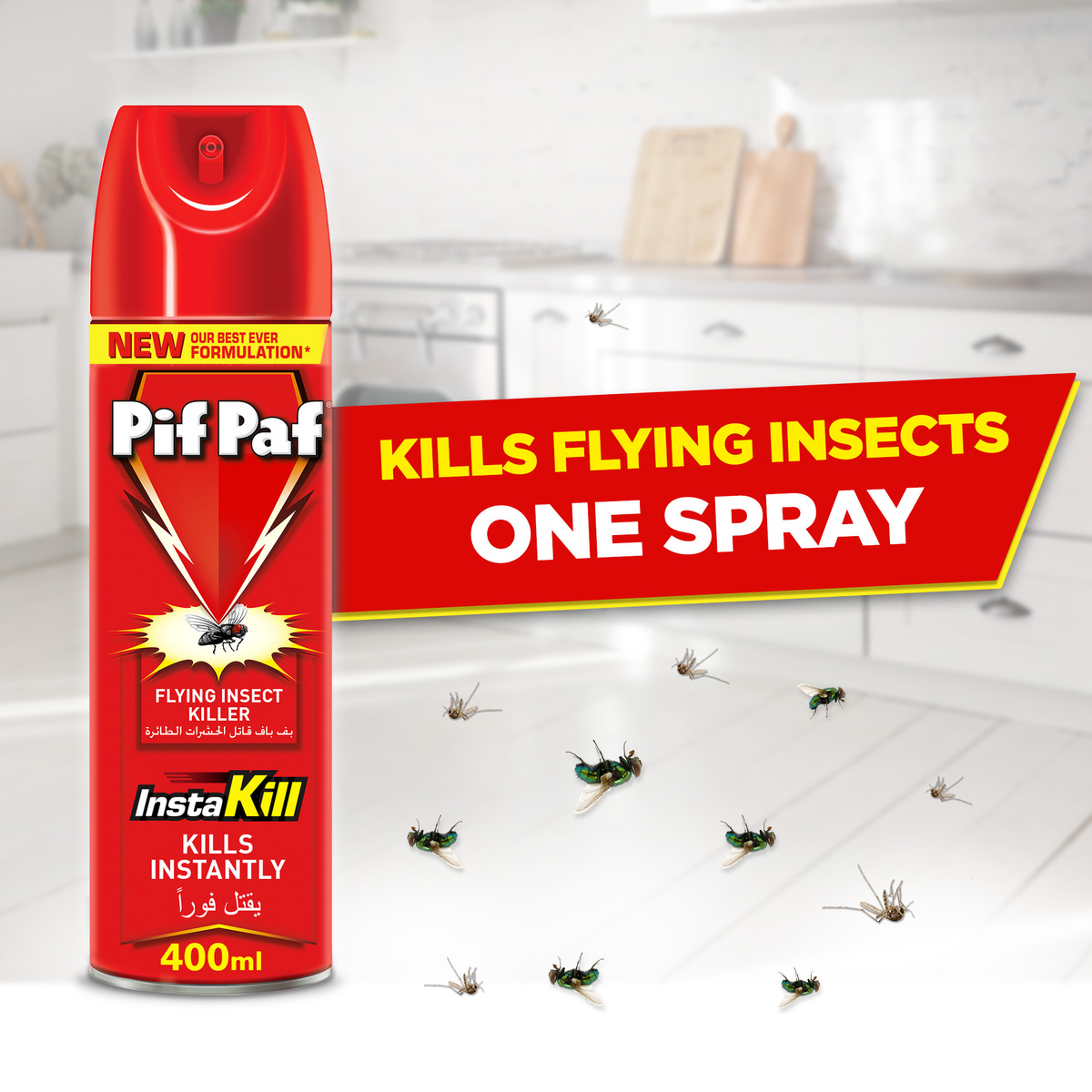 Pif Paf Power Guard Crawling Insect Killer 400 ml
