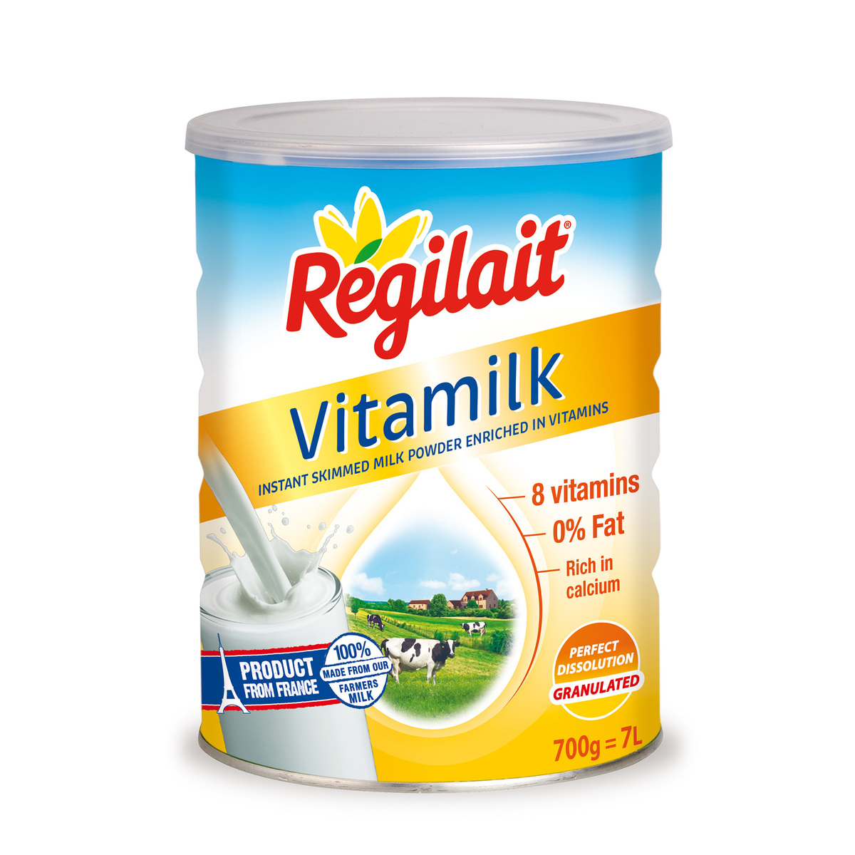 Regilait Vita Milk Instant Skimmed Milk Powder 700 g