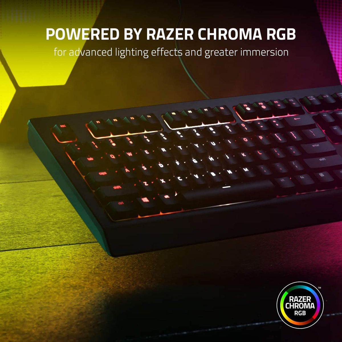 Razer Cynosa V2 Membrane Gaming Keyboard with Razer Chroma RGB, Black