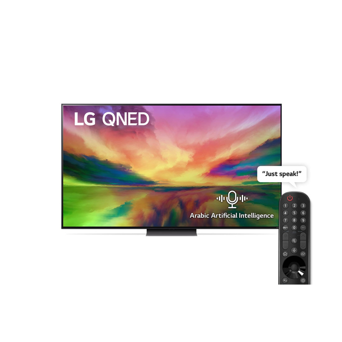 LG 75 Inches QNED81 Series 4K Smart UHD TV, Black, 75QNED816RA-AMAE