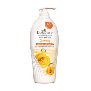 Enchanteur Nourishing Soft Charming Lotion with Macadamia Nut Oil and Shea Butter 500 ml