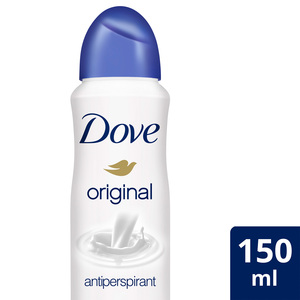 Dove Women Antiperspirant Deodorant Spray Original Alcohol Free 150 ml