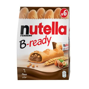 Nutella B-Ready 132 g Pack of 6