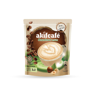 Akif Cafe Hazelnut Latte Instant Cofee 10 x 30g