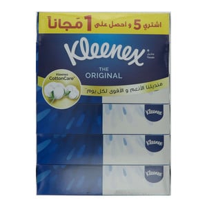 Kleenex Original Facial Tissue 2ply 6 x 70 Sheets