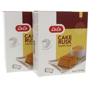 LuLu Cake Rusk 2 x 264 g