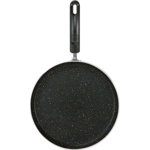 LuLu Black Marble Flat Pan, 26 cm, JJMD-26