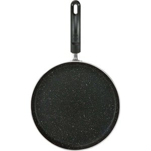 LuLu Black Marble Flat Pan, 30 cm, JJMD-30