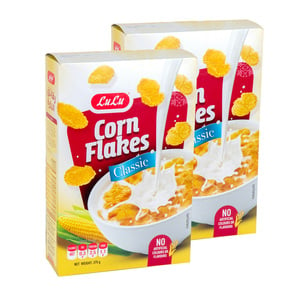 LuLu Corn Flakes Classic Value Pack 2 x 375 g