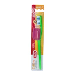 LuLu Toothbrush Hard Calibre Assorted Color 6 pcs