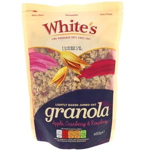White's Lightly Baked Jumbo Oat Granola 450 g