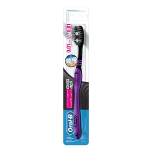 Oral-B Ultrathin Sensitive Black Extra Soft Manual Toothbrush Assorted Color, 1 pc