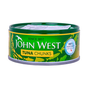 John West Tuna Chunks In Sunflower Oil 145g