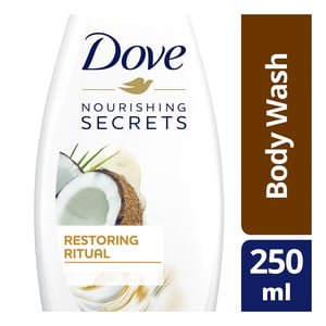 Dove Body Wash Restoring Ritual Coconut Oil and Almond Milk 250 ml