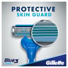 Gillette Blue 3 Cool Men's 3-Bladed Disposable Razor 3 pcs