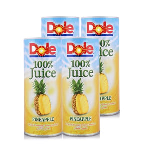 Dole Pineapple Juice Value Pack 4 x 250 ml
