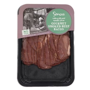 Senora Gourmet Smoked Beef Bacon 220 g