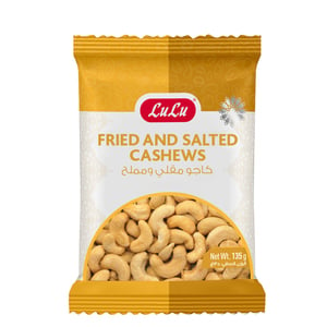 LuLu Fried & Salted Cashews 135 g