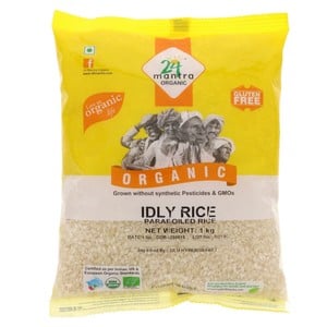 24 Mantra Organic Idly Rice Paraboiled Rice 1 kg